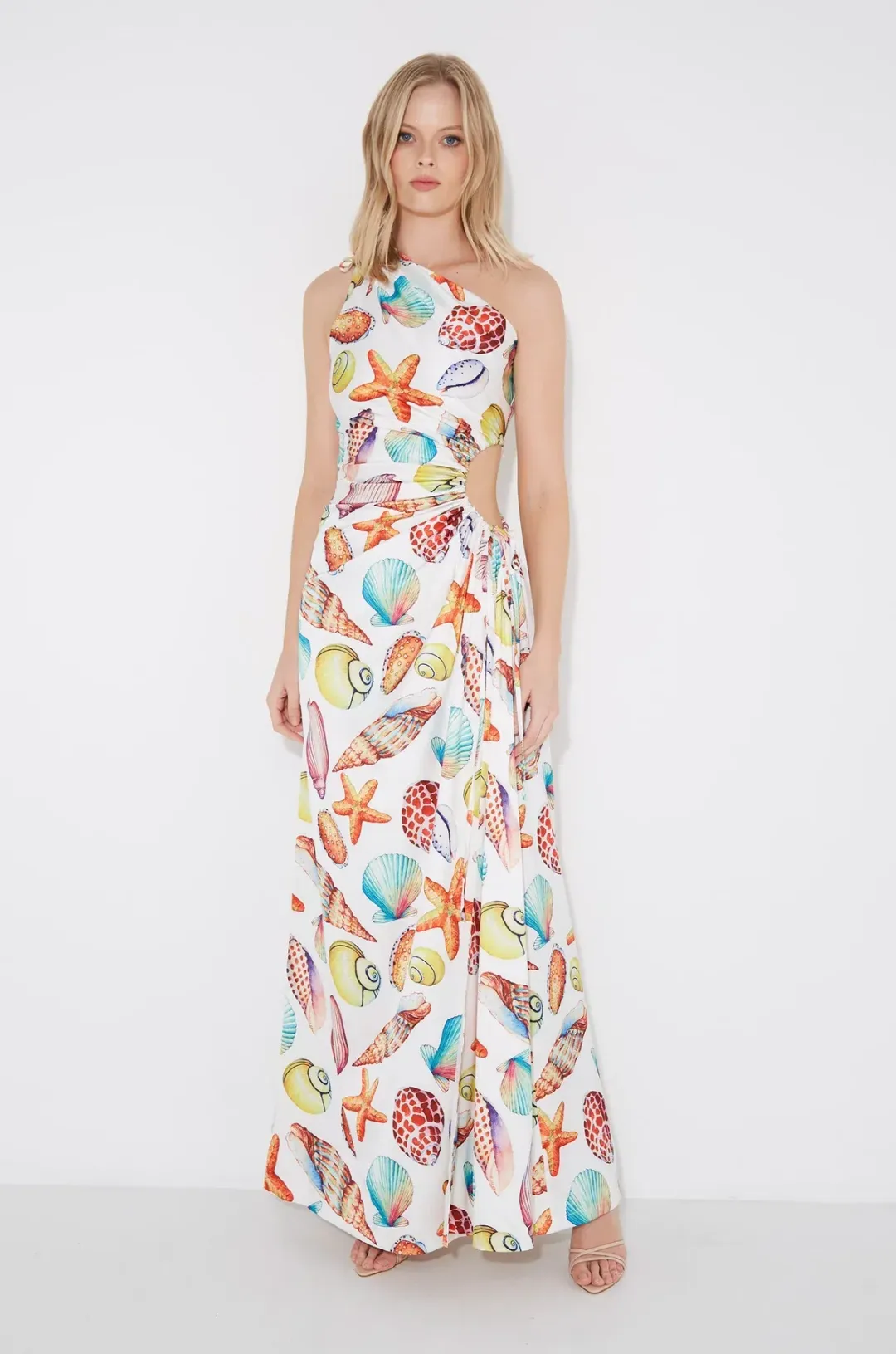 Sonya Moda Nour De La Mer Maxi Dress Print Size 10 for rent on The Volte - main image