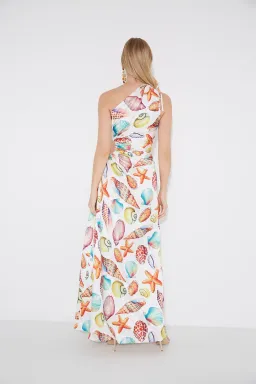 Sonya Moda Nour De La Mer Maxi Dress Print Size 10 for rent on The Volte - image 3