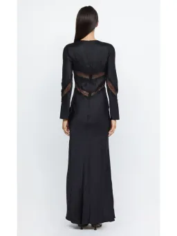 Bec & Bridge Spencer Lace Long Sleeve Maxi Dress Black Size AU 10 for rent on The Volte - image 4