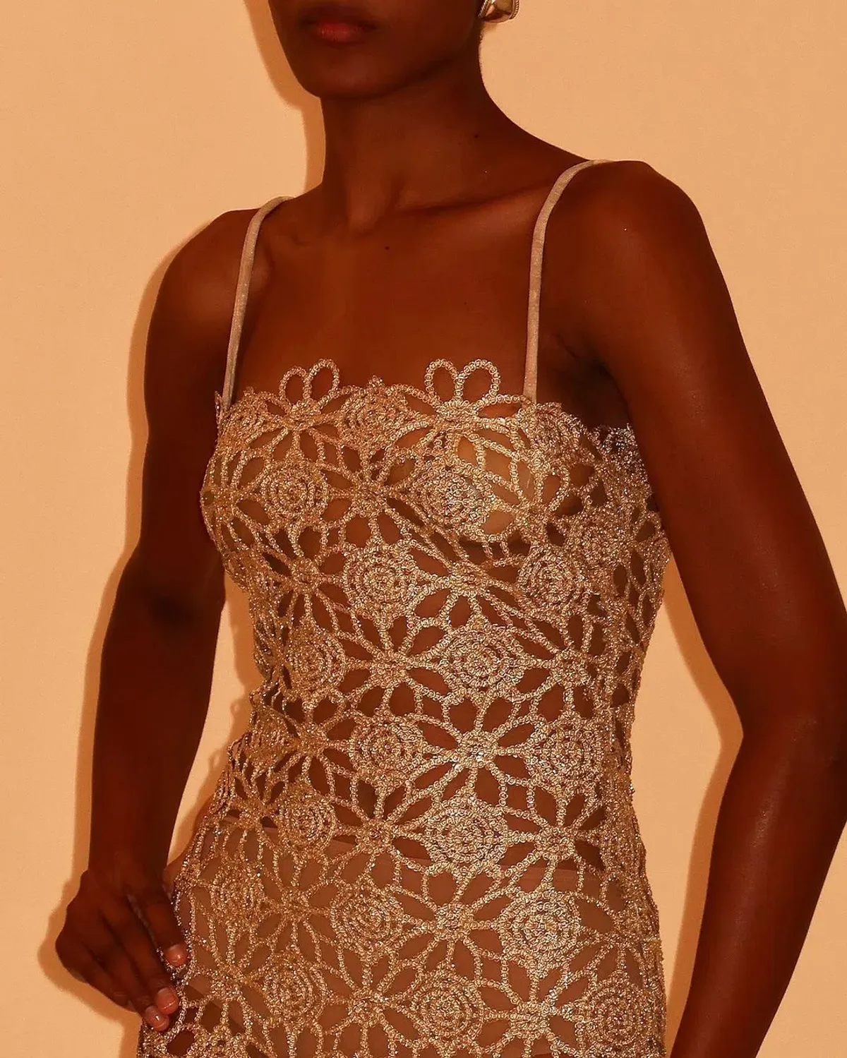 Arcina Ori Kendra Dress Gold Size S / AU 8 - Image 4