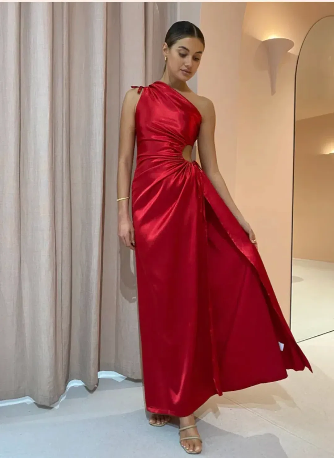 Sonya Moda Nour Scarlet Dress Red Size AU 8 for rent on The Volte - main image