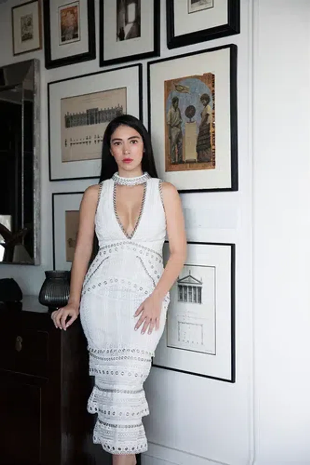 Asilio Lucky in Love Dress White Size 6 for rent on The Volte - main image