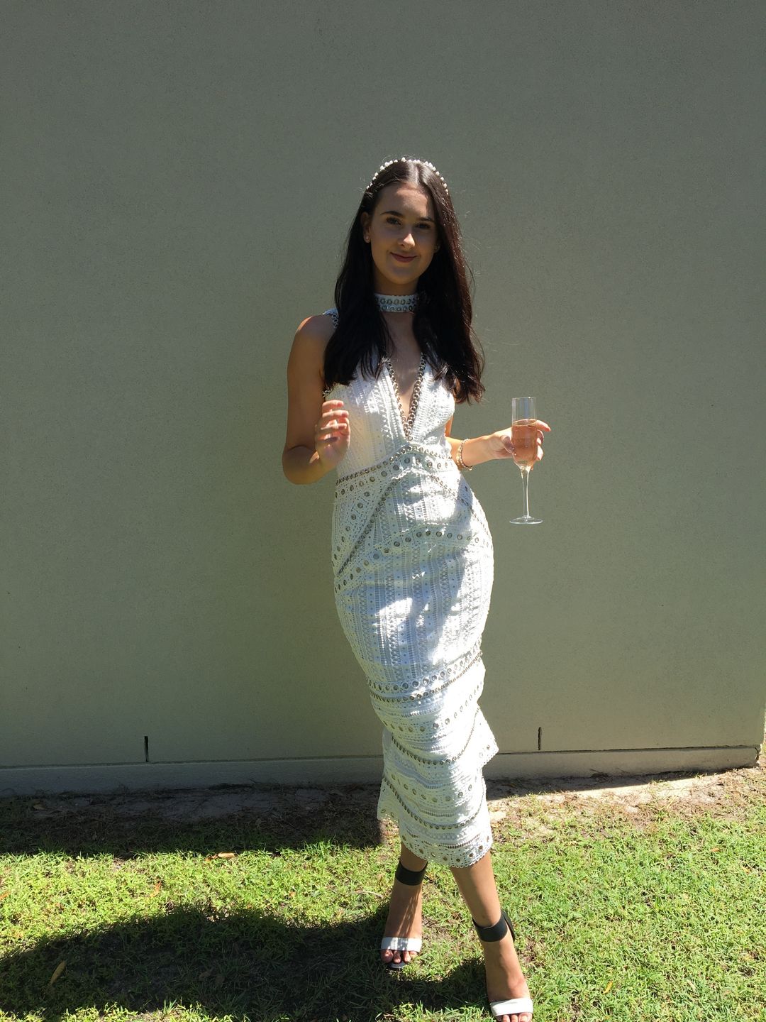 Asilio Lucky in Love Dress White Size 6 for rent on The Volte - main image