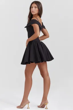 House of CB Elida Mini Dress Black Size S/ AU 8 for rent on The Volte - image 4