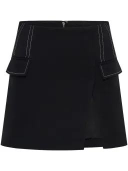 Dion Lee Frame Mini Skirt Black Size 6 for rent on The Volte - image 3