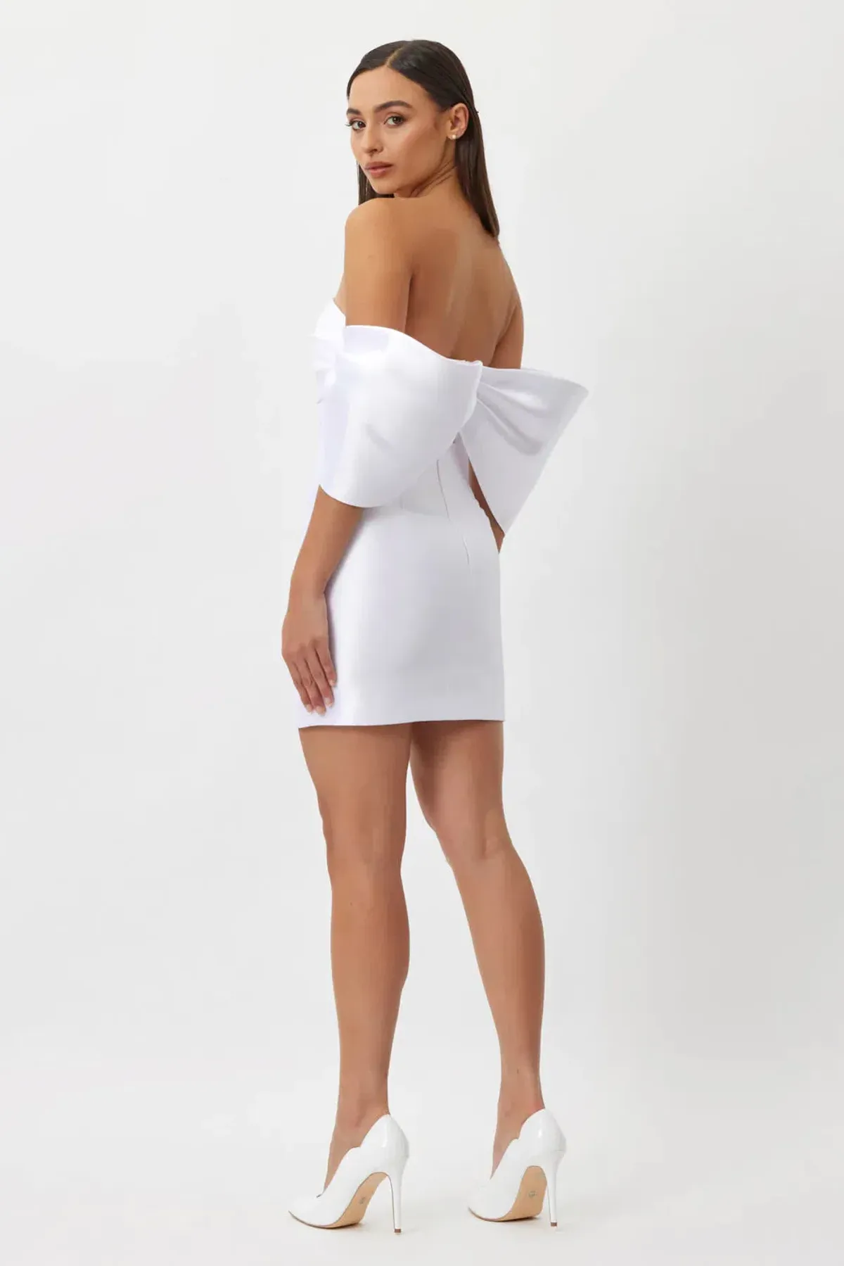 Bianca & Bridgett Eden Mini Dress White Size 16 - Image 2