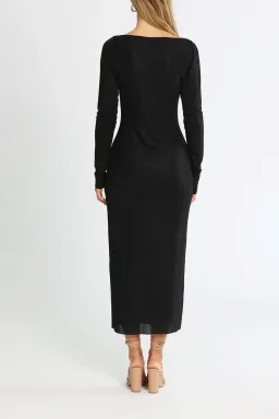 Camilla and Marc Verner Dress Black Size 8 for rent on The Volte - image 3