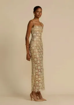 Arcina Ori Kendra Dress Gold Size S / AU 8 for rent on The Volte - image 4