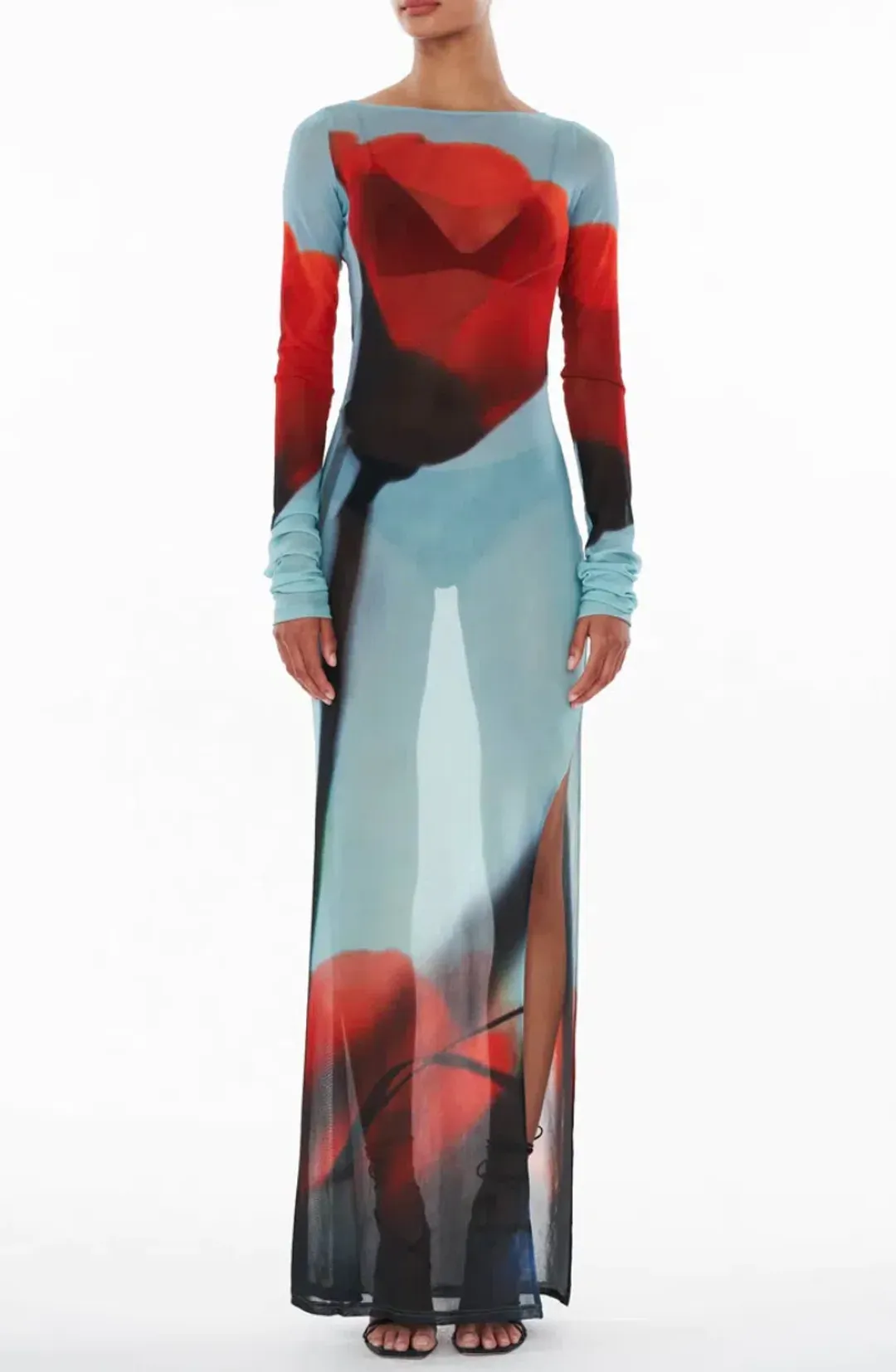 Rat & Boa Santino Mesh Dress Size 6 for rent on The Volte - main image