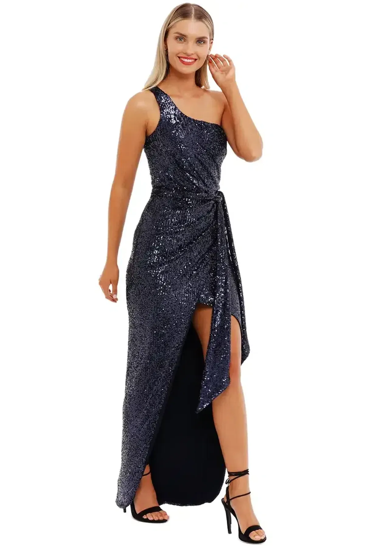 Nookie Palazzo Gown in Navy Size 12 - Image 2