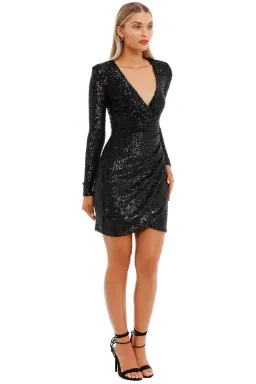 Nookie Fantasy Mini Dress in Black Size 12 for rent on The Volte - image 2