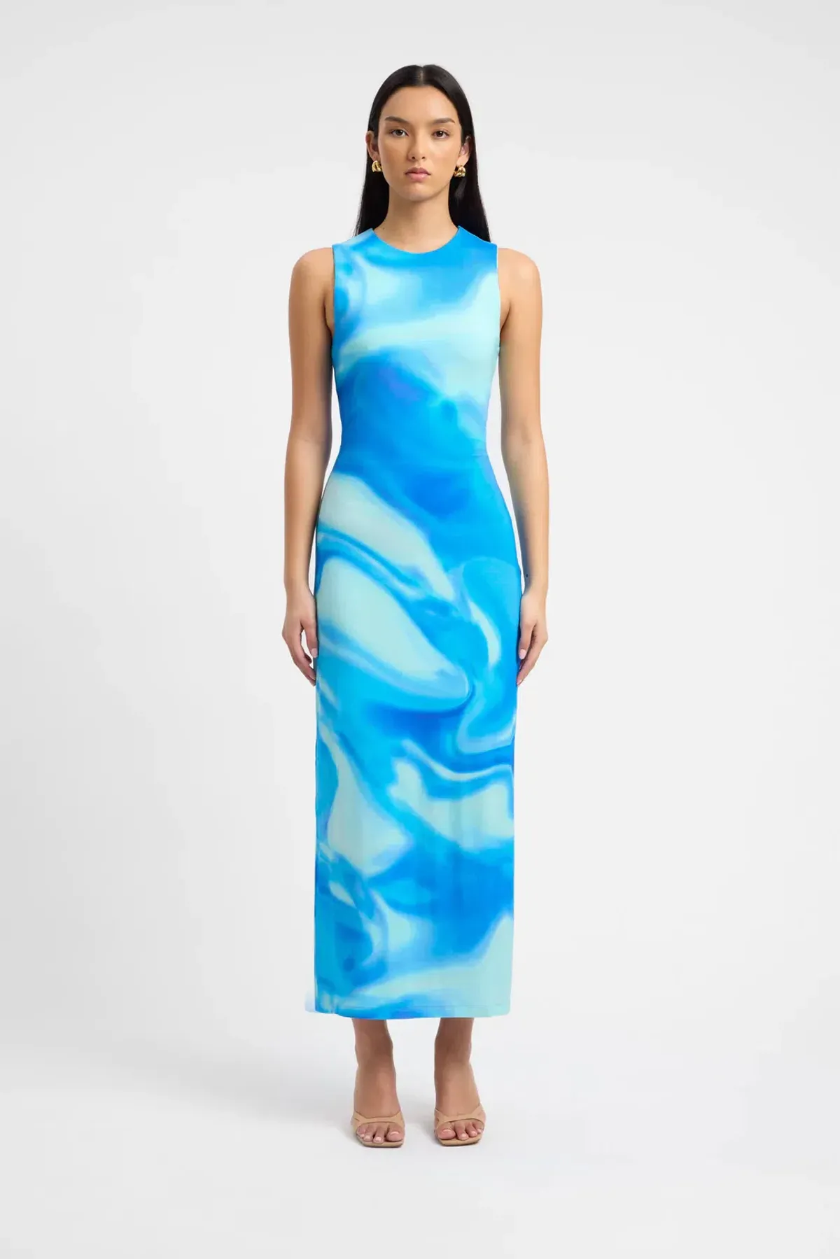 Kookai Haven Maxi Dress Blue Size 8 - Image 1