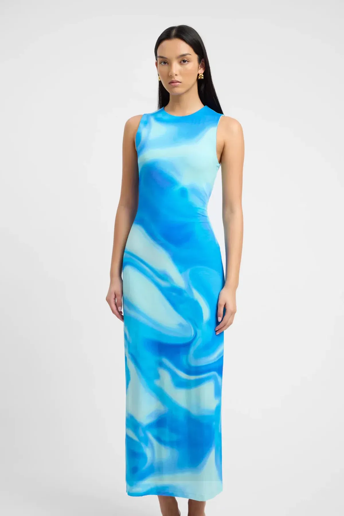 Kookai Haven Maxi Dress Blue Size 8 - Image 2