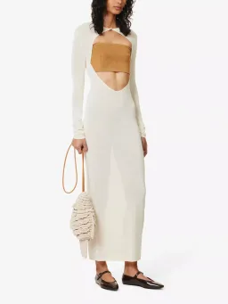 Sir The Label Eva Knit Dress Butter Size 1/8 AU for rent on The Volte - image 2