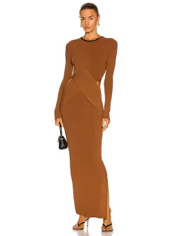 Sir The Label Josephine Draped Dress Hazel Size 1/8 AU for rent on The Volte - image 1