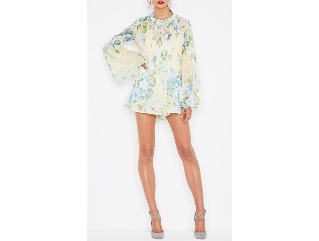 Alice McCall Pretty Hurts Playsuit Floral Size 6 for rent on The Volte - main image