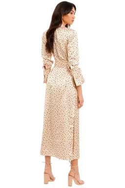 Significant Other Amara Dress in Cream Black Polka Size 10 for rent on The Volte - image 4