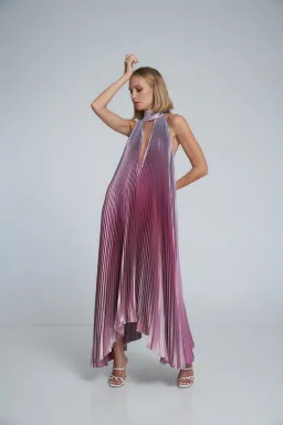 L'Idee Opera Gown Mauve Ombre Size 10 for rent on The Volte - image 2