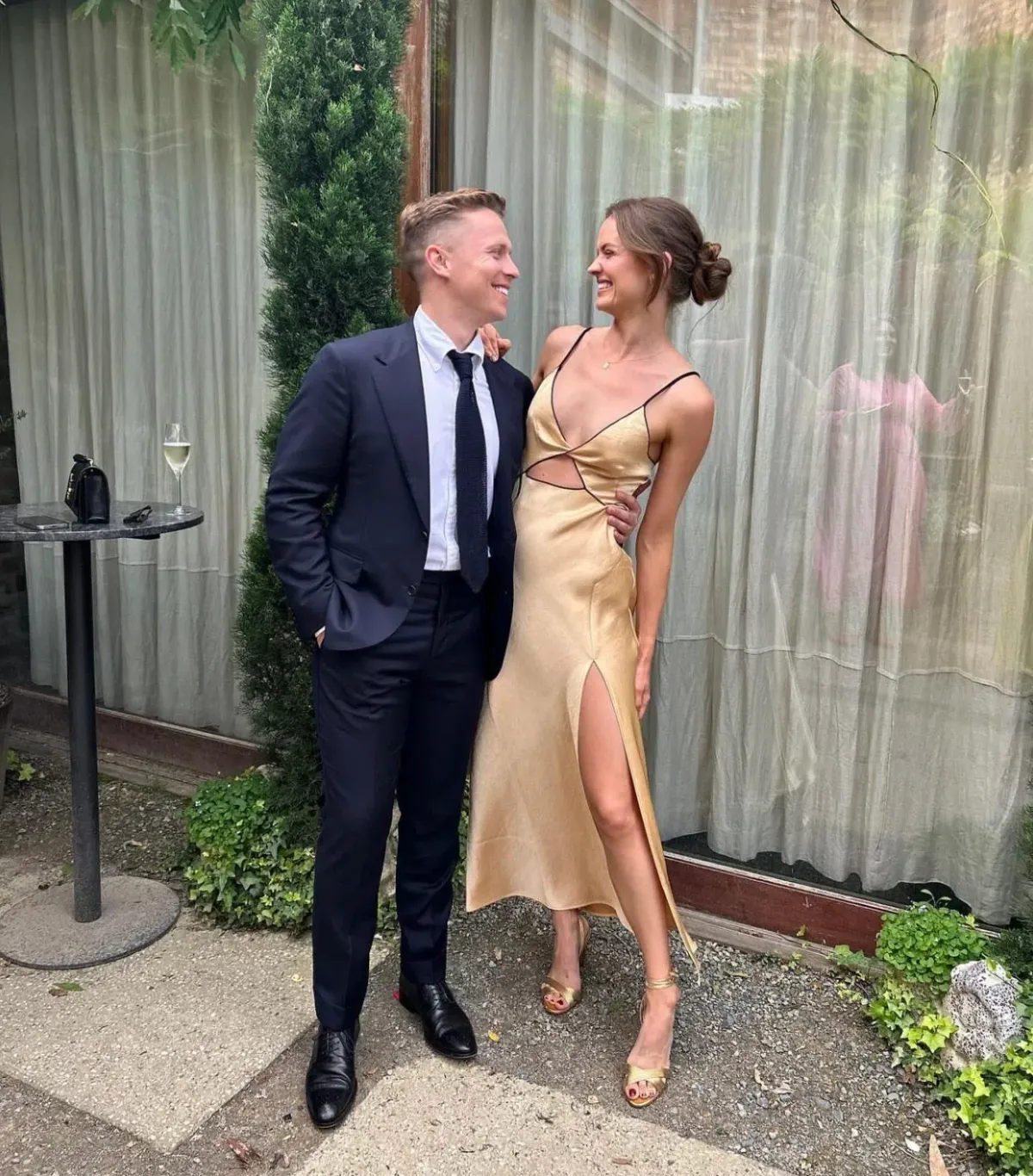 Bec & Bridge Hazel Dress Maxi Dress Wheat Size AU 10 - Image 5