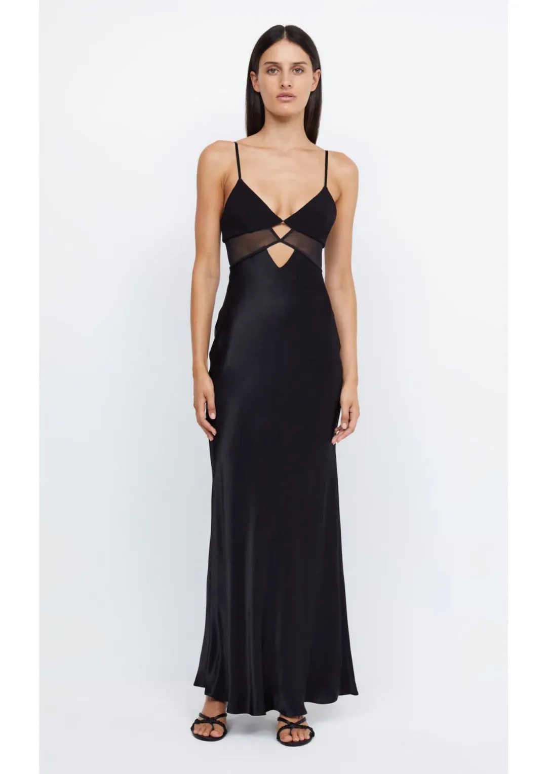 Bec & Bridge Ashton Cut Out Maxi Dress Black Size AU 6 for rent on The Volte - main image