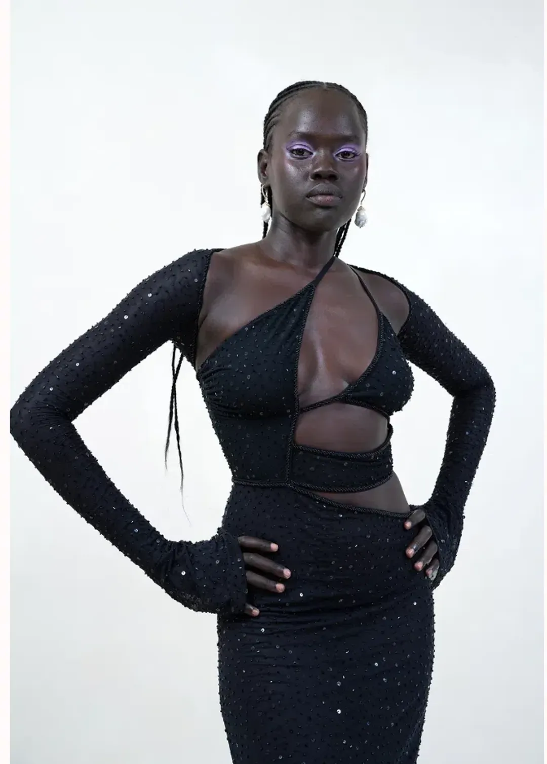 Dyspnea Strapped Dress Black Size 6-8 for rent on The Volte - main image