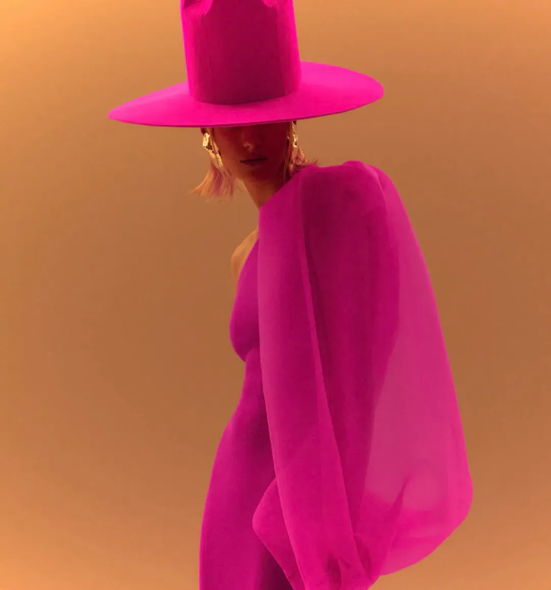 Solace London The Hudson Maxi Dress in Pink Size 8 for rent on The Volte - main image