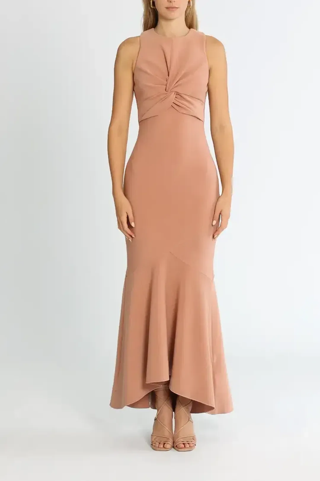 Significant Other Ezra Dress in Almond Size 6 for rent on The Volte - main image