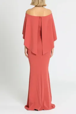 Pasduchas Composure Gown in Tuscan Rose Size 8 for rent on The Volte - image 3