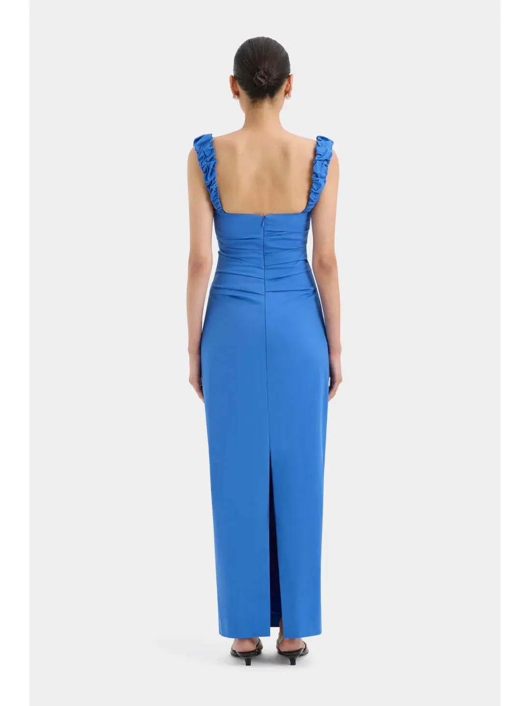 Sir The Label Azul Balconette Gown Cobalt Size AU 10 for rent on The Volte - main image