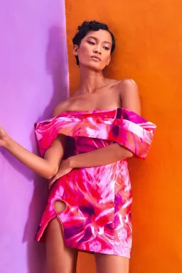 Eliya the Label Cassidy Dress Pink Size S / AU 8 for rent on The Volte - image 2