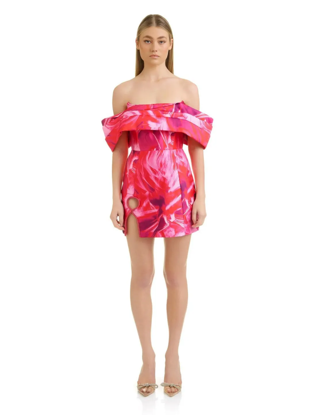 Eliya the Label Cassidy Dress Pink Size M / AU 10 for rent on The Volte - main image