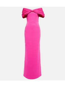 Rebecca Vallance Cupid Bow Gown Pink Size AU 6 for rent on The Volte - image 3