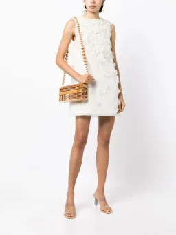 Rachel Gilbert Lorie Mini Dress In Ivory Size AU 8 for rent on The Volte - image 1
