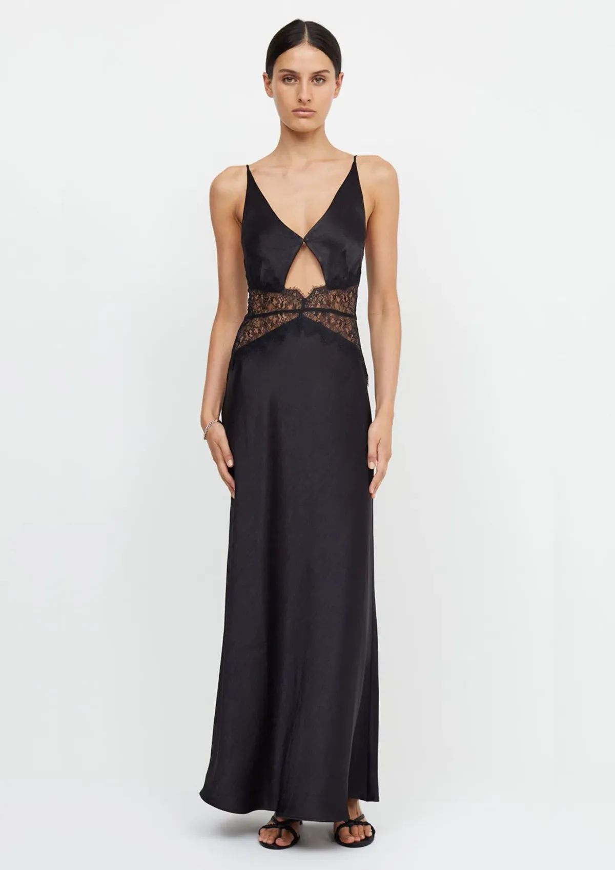 Bec & Bridge Camille Maxi Dress Black Size 6 - Image 2