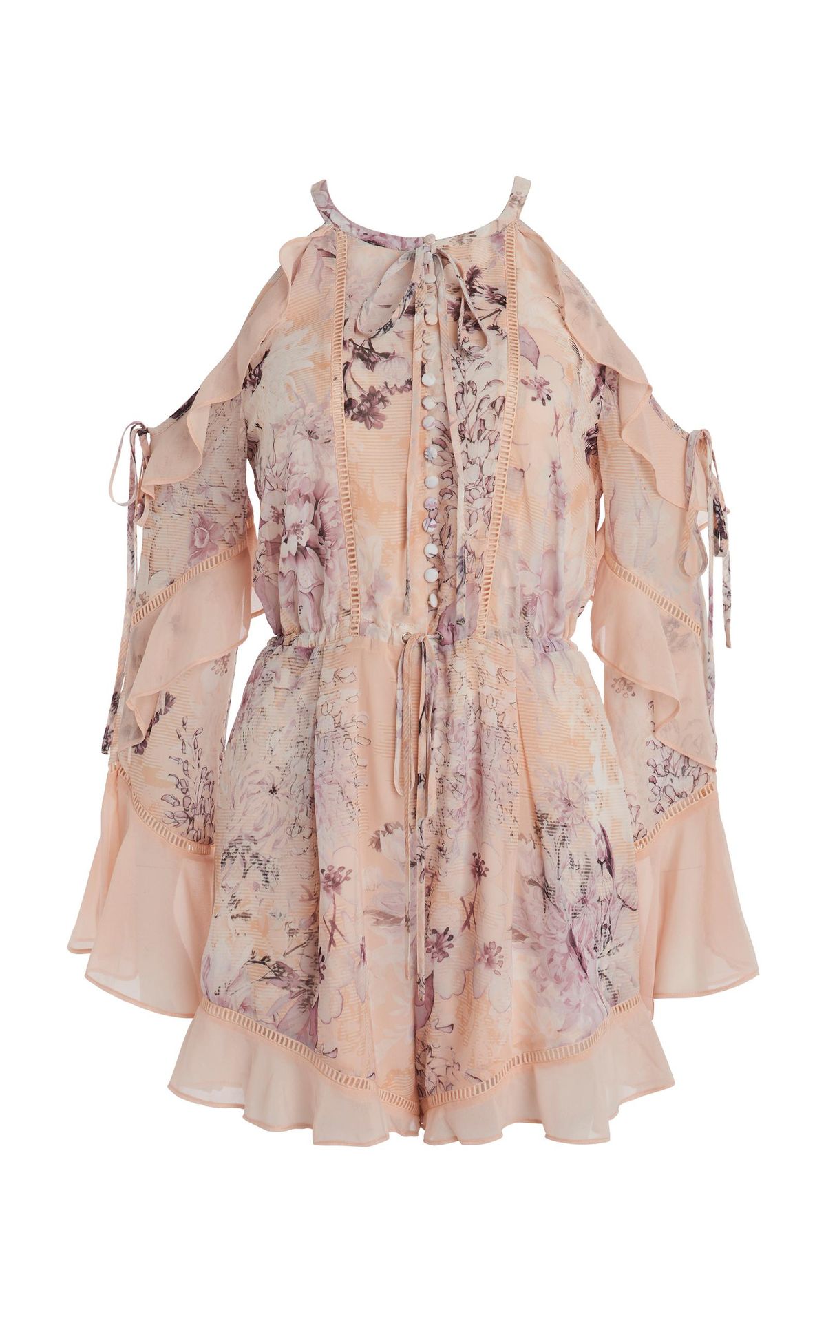 Paloma Cold Shoulder Romper size 10 - Image 1