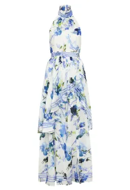Aje Sienna Maxi Dress Lavenders of Provence Print Size 6 for rent on The Volte - image 6
