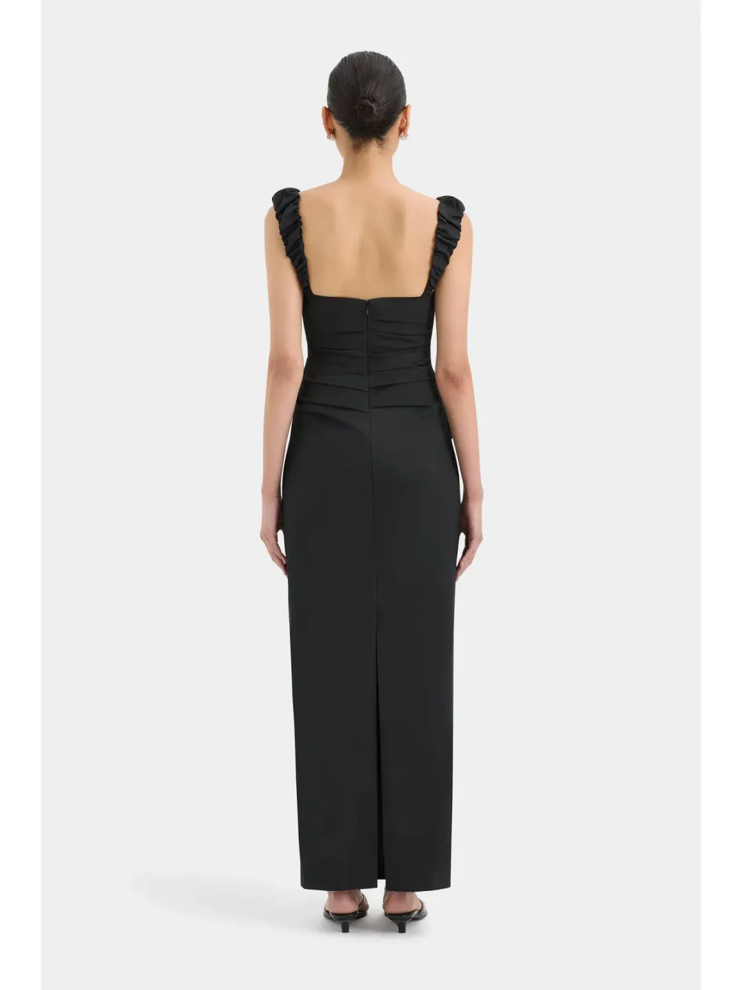 Sir The Label Azul Balconette Gown Black Size AU 10 for rent on The Volte - main image