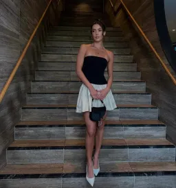 Arcina Ori Celine Dress Black Size 8 for rent on The Volte - image 2