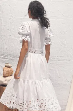 All That Remains Patience Dress White Size 10 for rent on The Volte - image 5