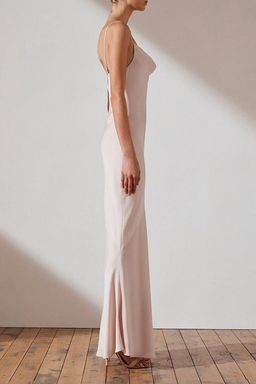 Shona Joy Luxe 'Porcelain' Bias Cowl Slip Dress Blush Size 8 for rent on The Volte - image 3