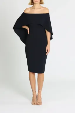 Pasduchas Composure Midi Dress in Black Size 14 for rent on The Volte - image 1