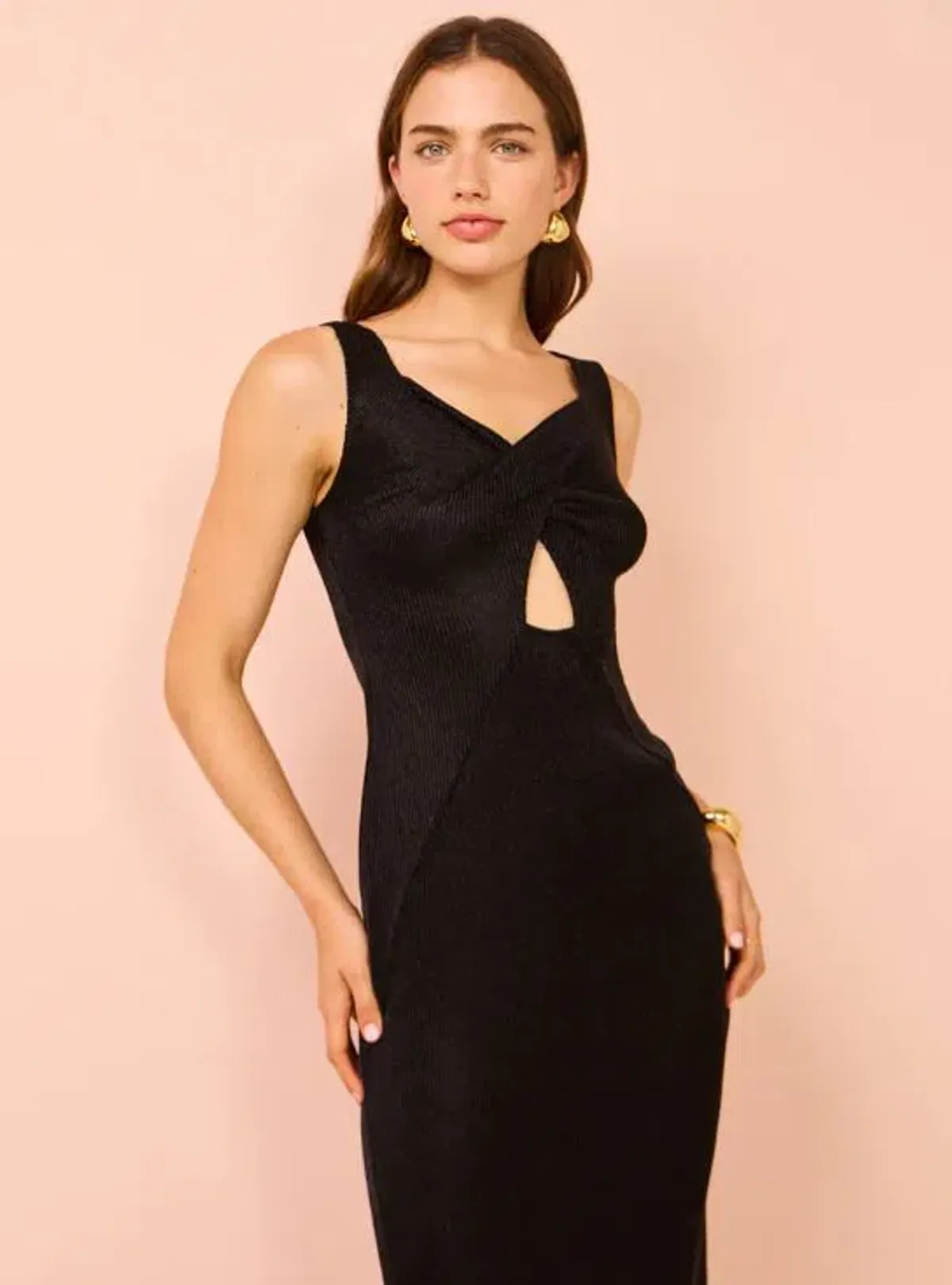 One Fell Swoop Alessi Stretch Dress Iako Size 8 - Image 2