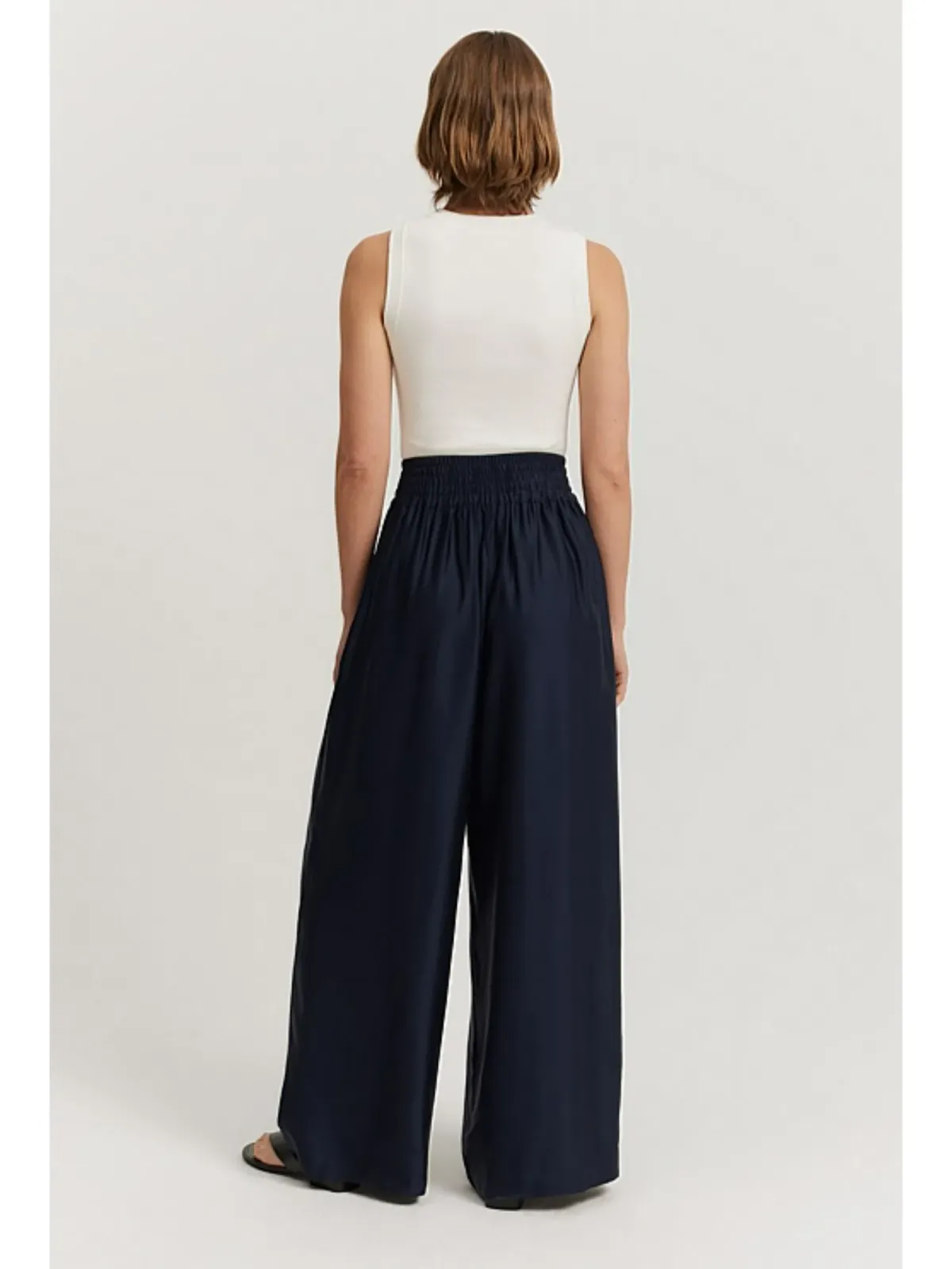 Country Road Multi Channel Palazzo Pant Navy Size AU 8 - Image 4