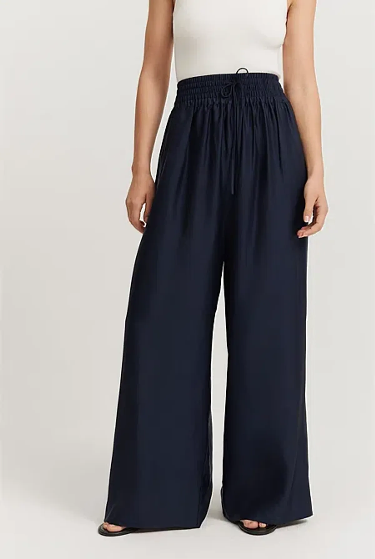 Country Road Multi Channel Palazzo Pant Navy Size AU 8 - Image 2