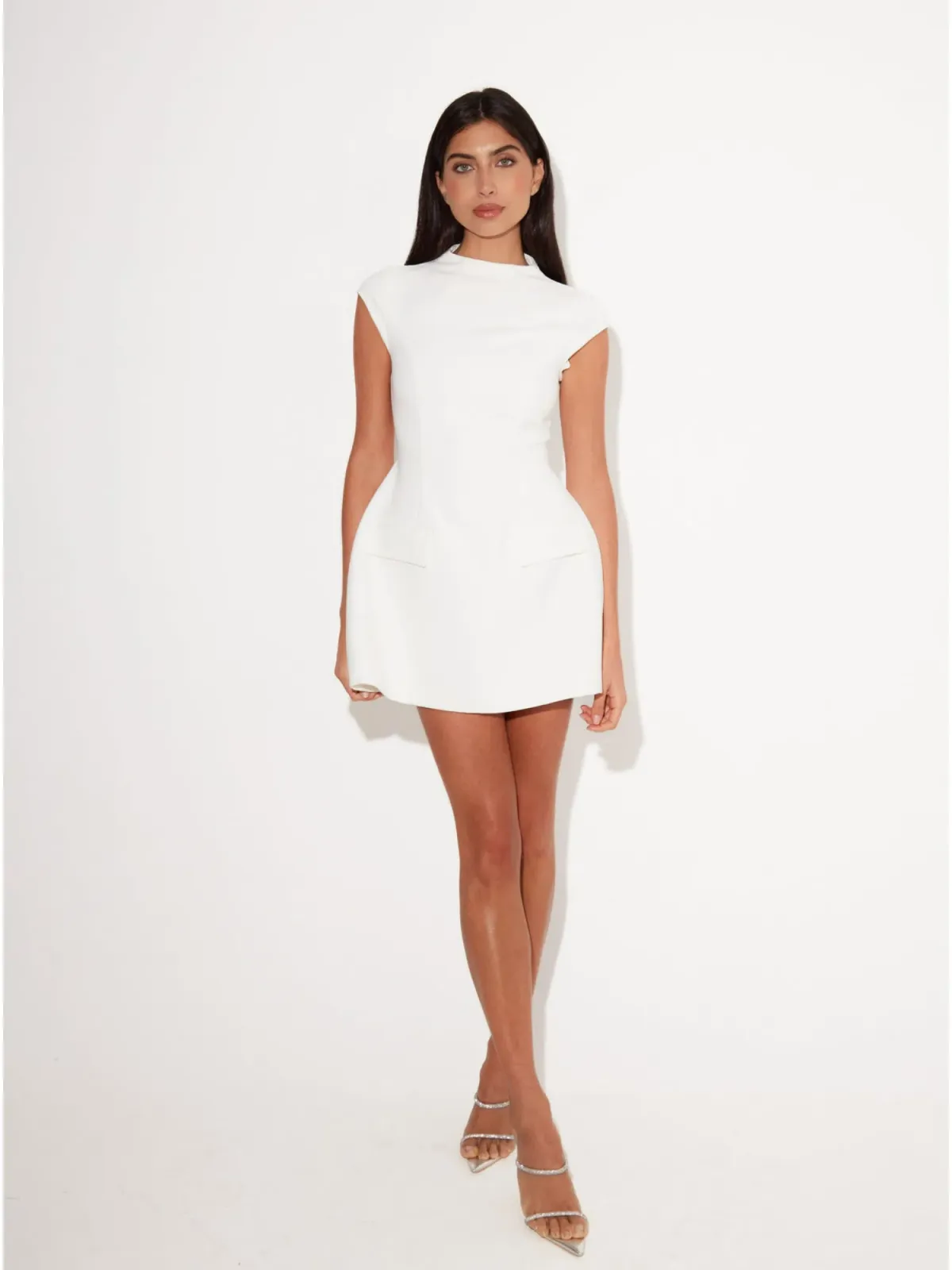 Odd Muse Ultimate Muse Cap Sleeve Dress White Size AU 6 - Image 1