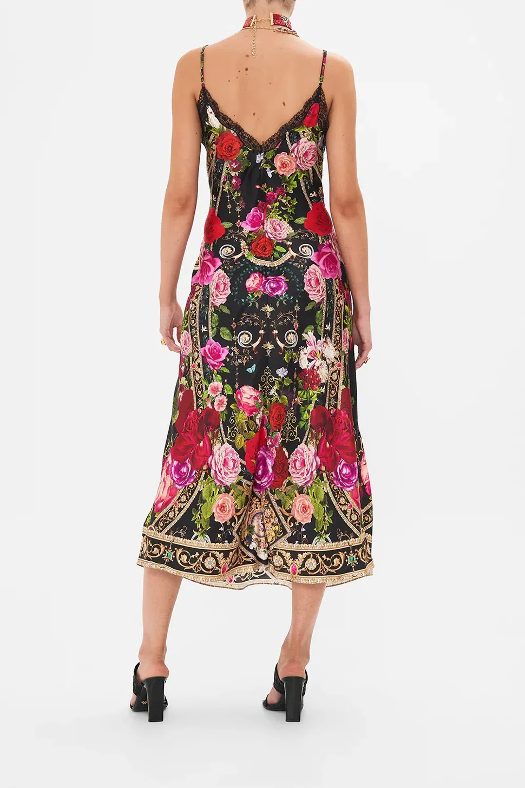 Camilla Reservation for Love Midi Dress Size 14/L for rent on The Volte - main image