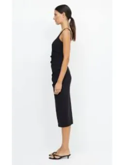 Bec & Bridge Be Mine Square Neck Midi Dress Black Size AU 6 for rent on The Volte - image 2