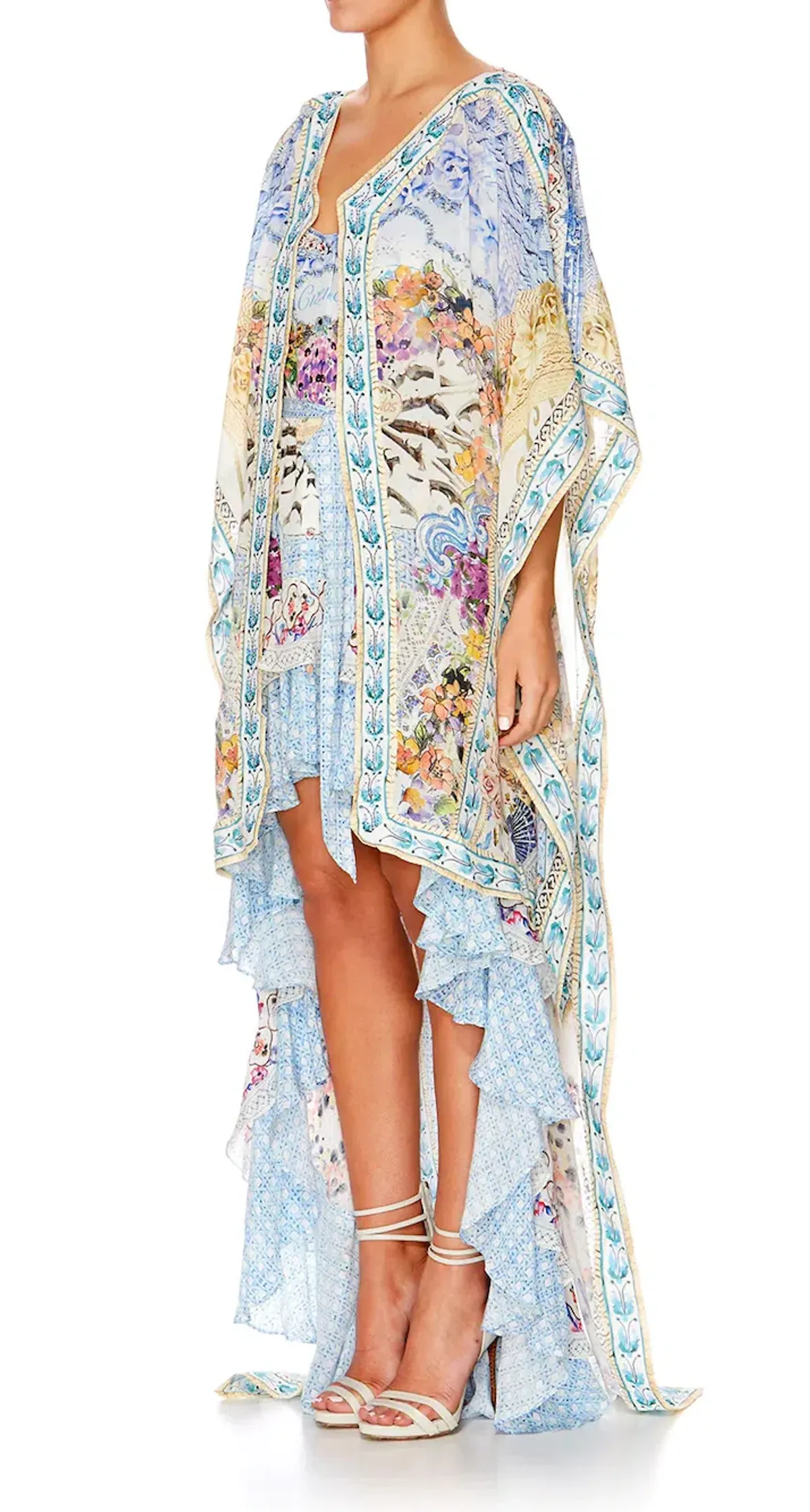 Camilla Drape Long Back Overlay Girl Next Door Print One Size - Image 2