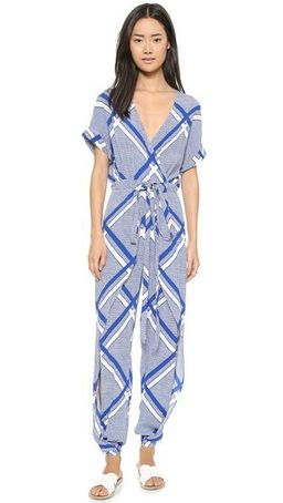 Sass & Bide Tigers & Lions Jumpsuit Size 10 for rent on The Volte - image 1