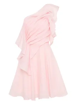 Aje Genesis Mini Dress in Soft Pink Size 6 for rent on The Volte - image 5